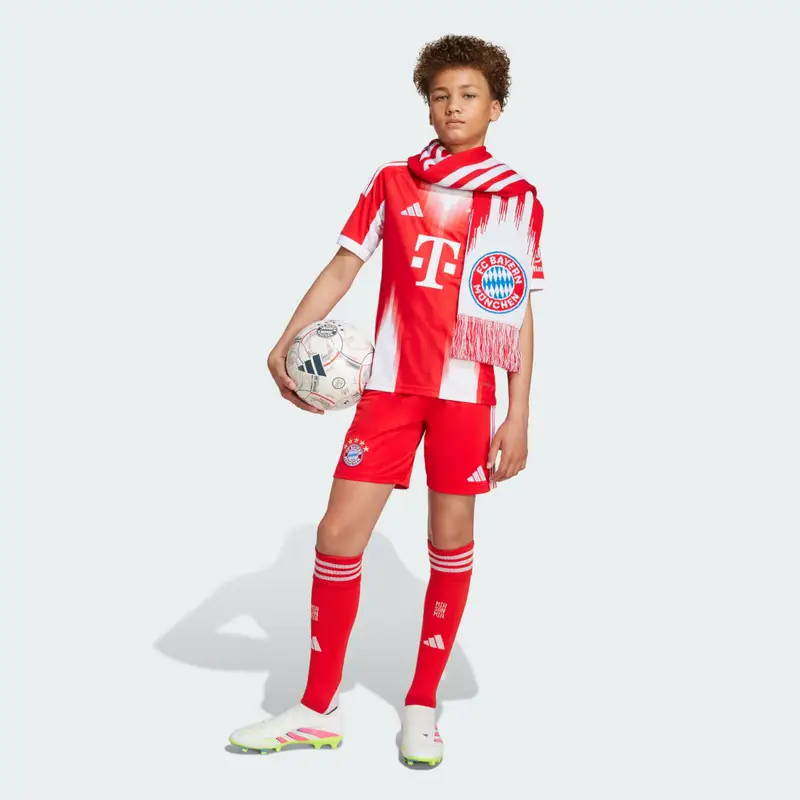 Pantaloncini Home 25/26 Bambini FC Bayern Red miniatura 3