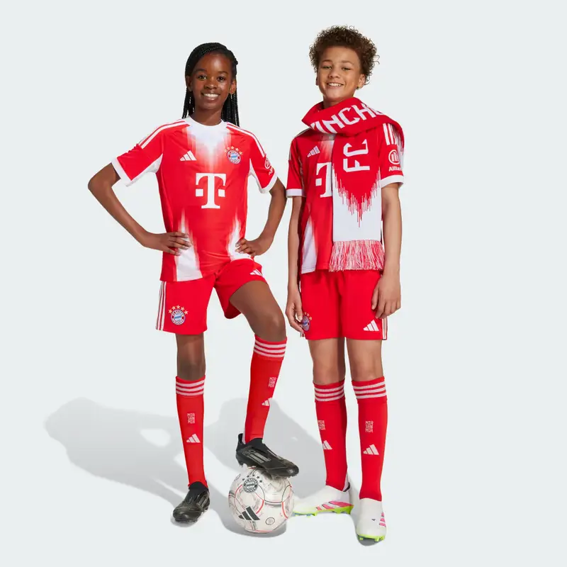 Pantaloncini Home 25/26 Bambini FC Bayern Red