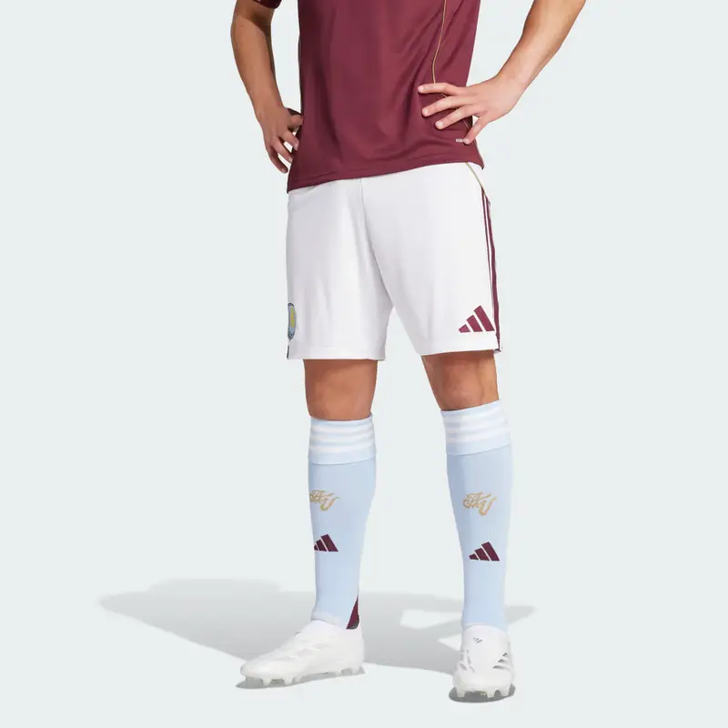 Pantaloncini Home Aston Villa FC 25/26 White