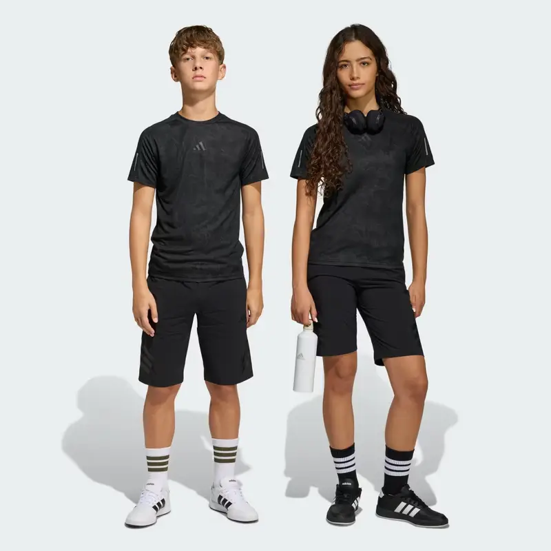 PANTALONCINI LUNGHI SPORT ICONS A 3 Strisce Black