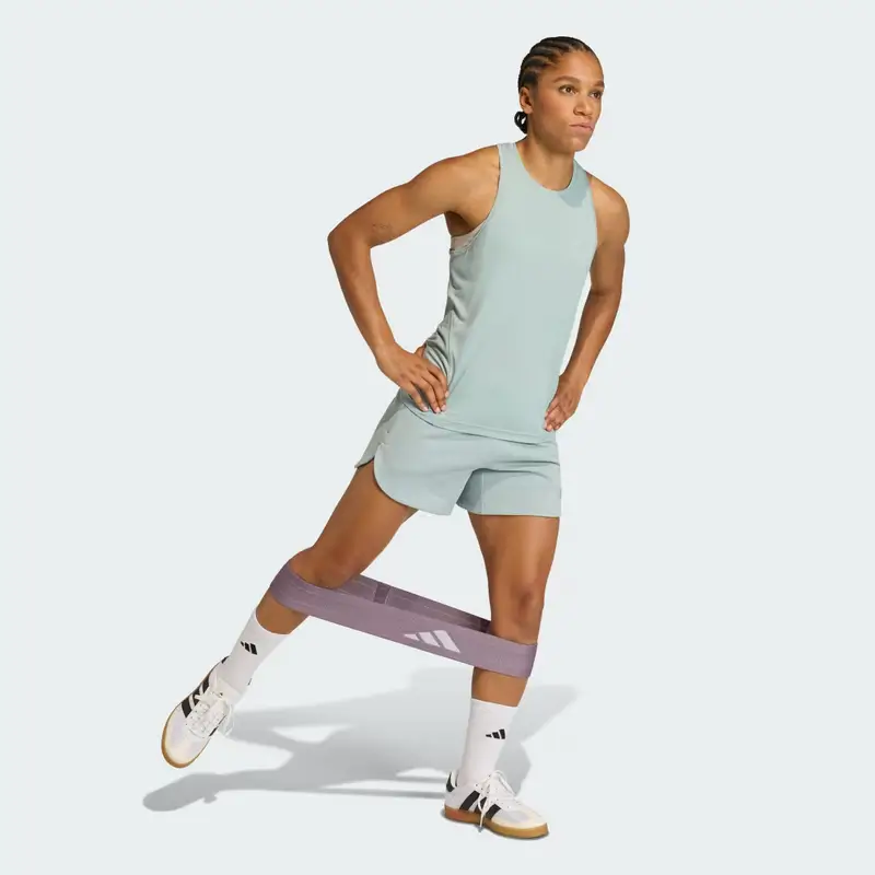 Pantaloncini Pacer Workout Waffle Wonder Sage miniatura 3