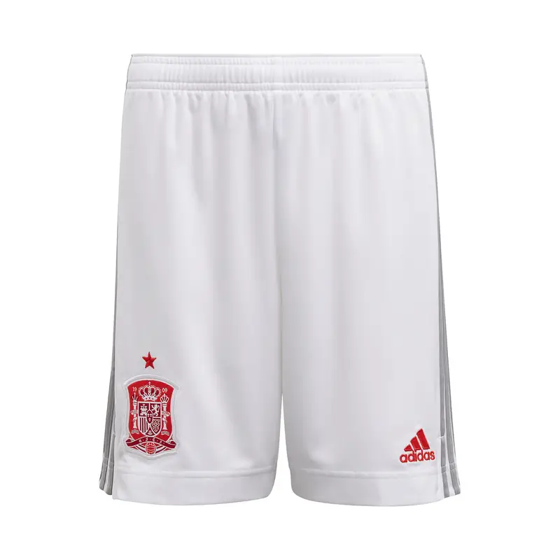 Pantaloncini per bambini Espagne Euro 2020 | Adidas Bianco