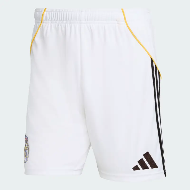 Pantaloncini Real Madrid 25/26 Home White miniatura 4