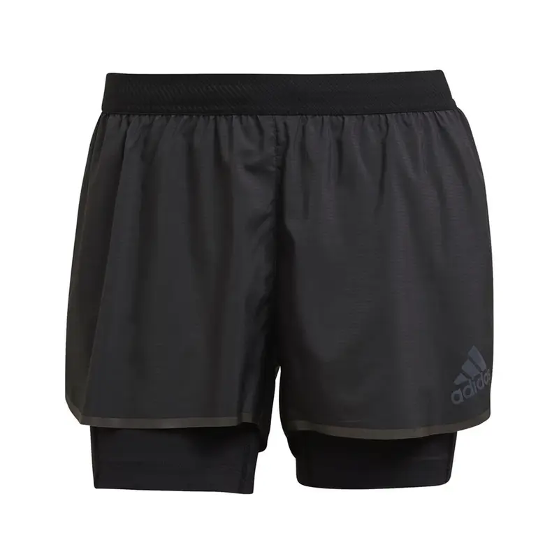 Pantaloncini Running 2In1 Adizero Nero Donna S
