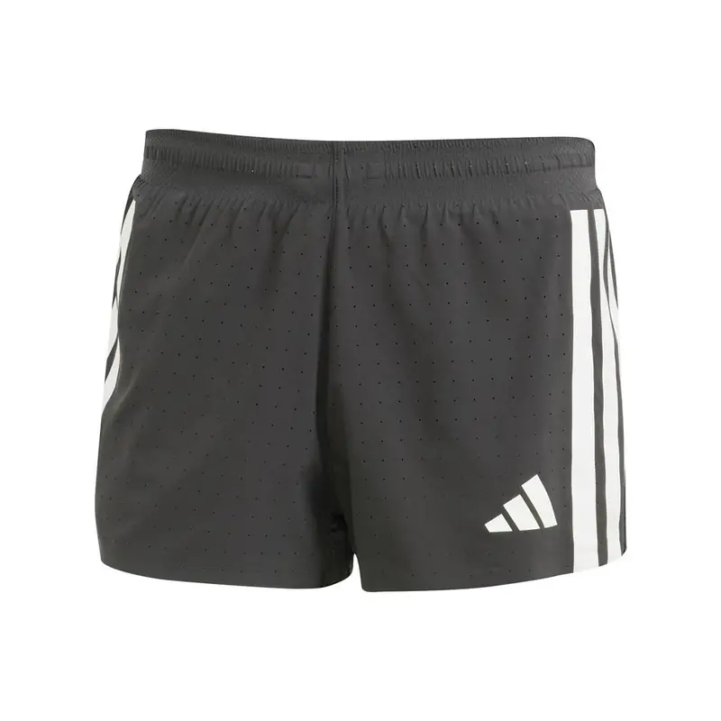 Pantaloncini Running Adizero Split Nero Uomo M 3"