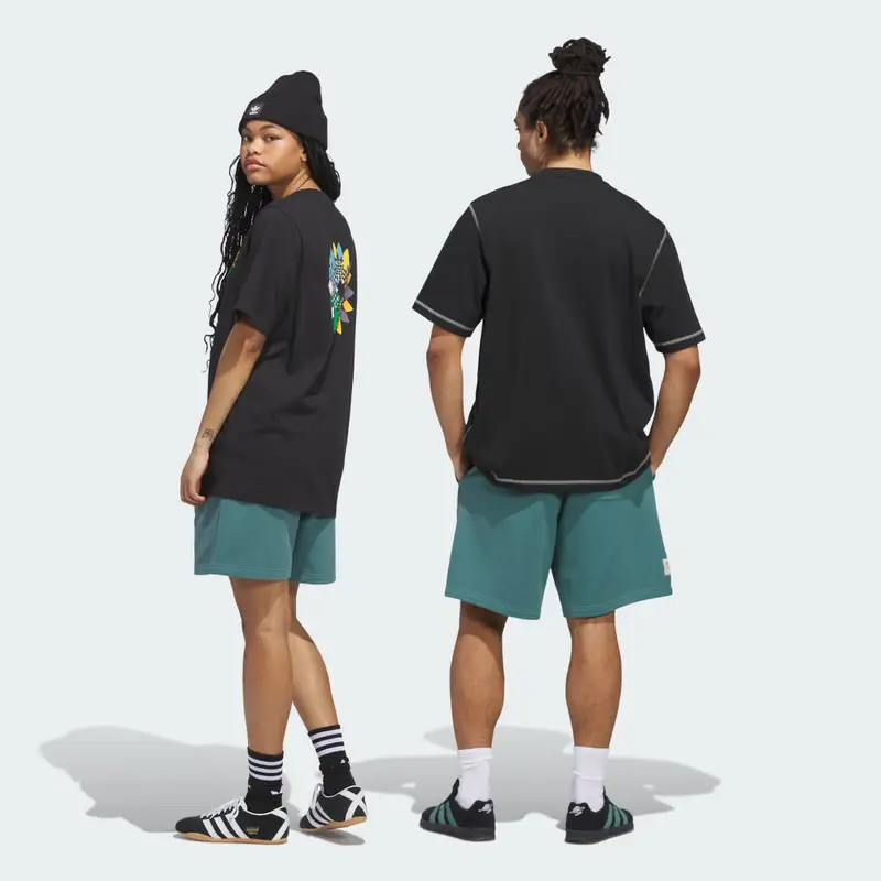 Pantaloncini Shmoofoil Pesanti Preloved Teal miniatura 2