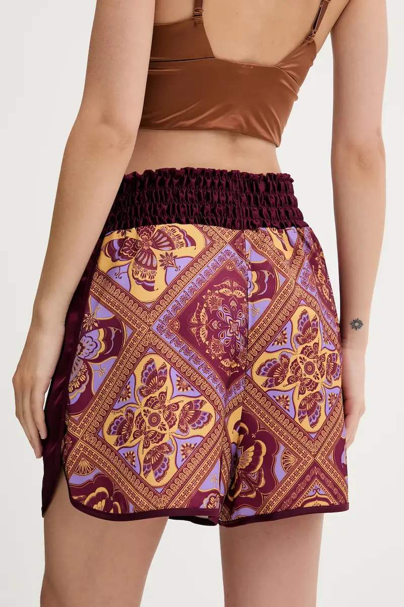 pantaloncini x Farm Rio donna colore granata JW4482 miniatura 3