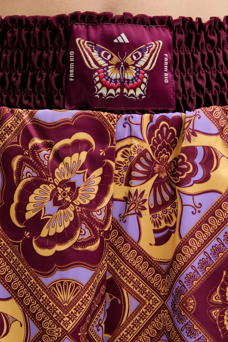 pantaloncini x Farm Rio donna colore granata JW4482 miniatura 4