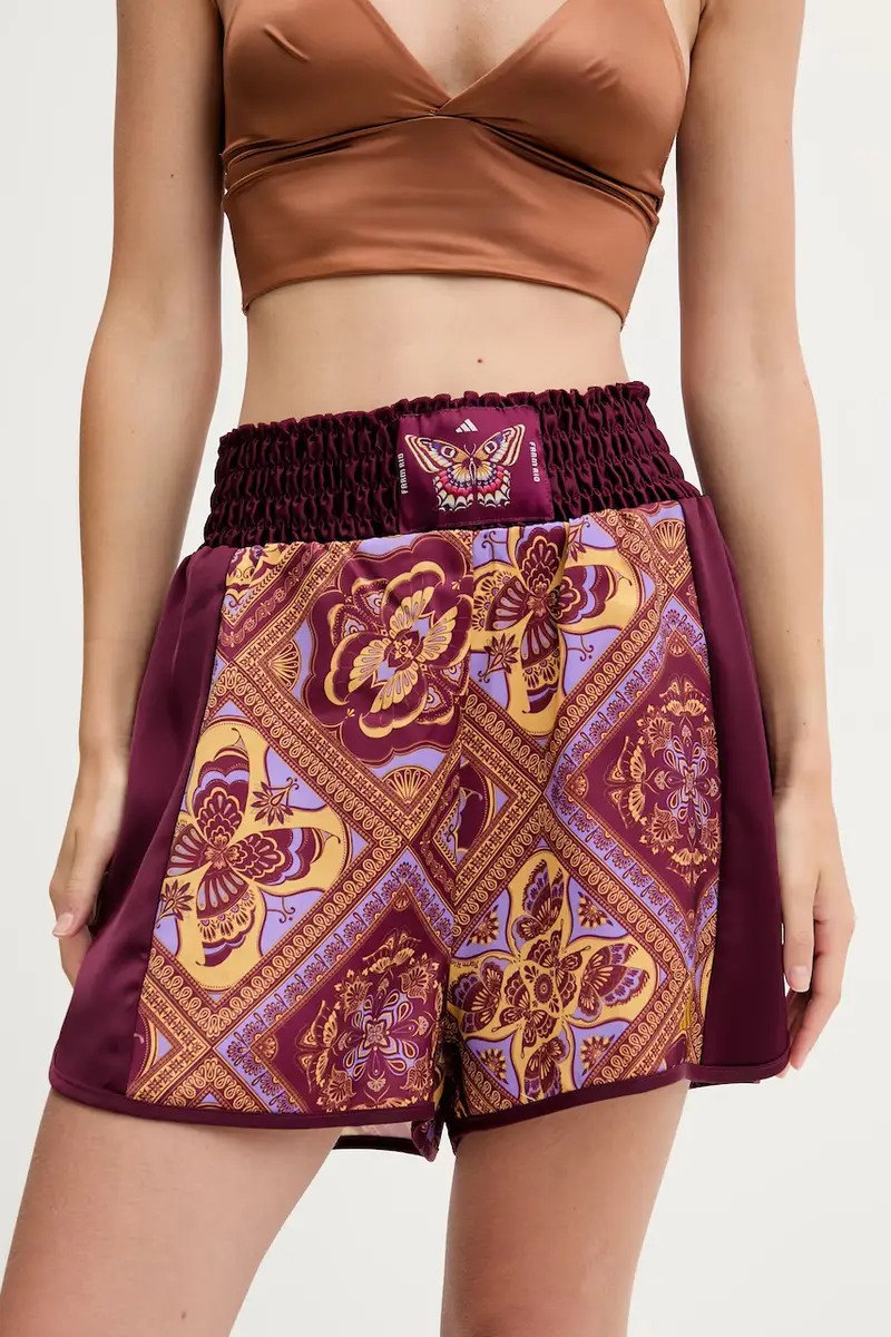 pantaloncini x Farm Rio donna colore granata JW4482