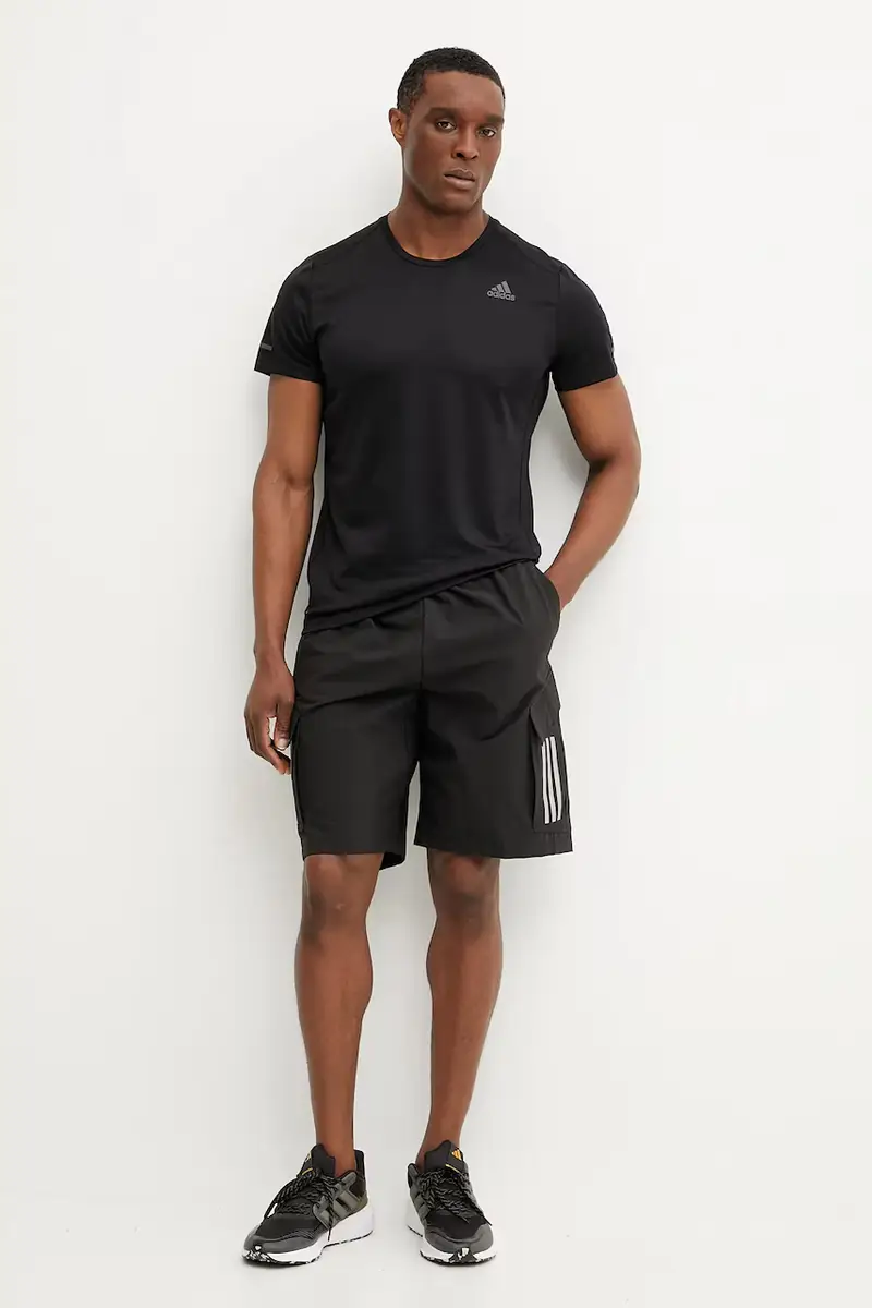 pantaloncini x Mercedes uomo colore nero JX8279 miniatura 2