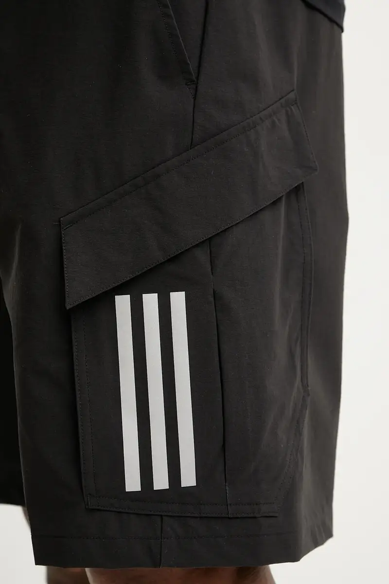 pantaloncini x Mercedes uomo colore nero JX8279 miniatura 4