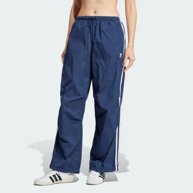 Pantaloni 3-Stripes Woven Parachute Night Indigo