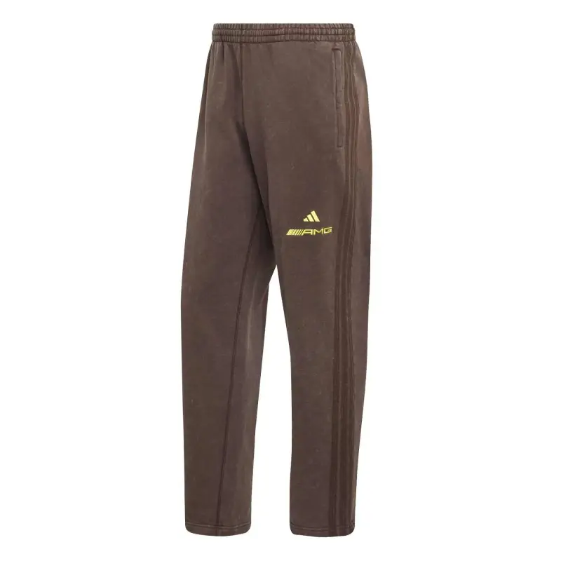 Pantaloni a palazzo adidas Mercedes AMG Marron