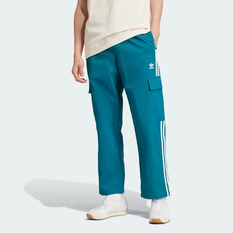 Pantaloni adicolor Classics 3-Stripes Cargo Legacy Teal