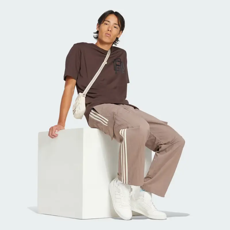 Pantaloni adicolor Classics 3-Stripes Cargo Trace Brown miniatura 3