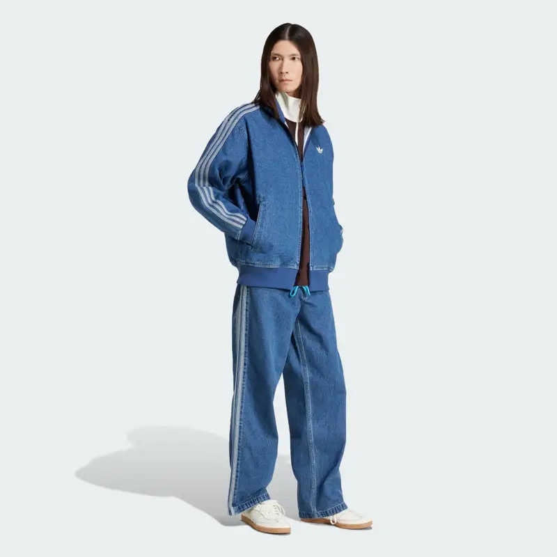 Pantaloni adicolor Denim Firebird Medium Blue Denim miniatura 3