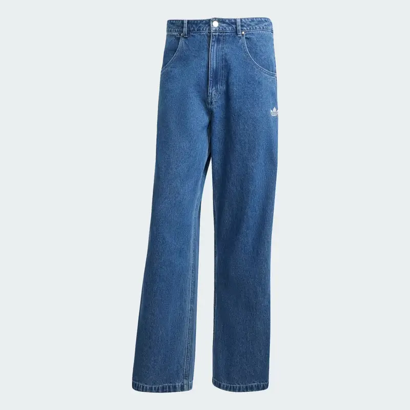 Pantaloni adicolor Denim Firebird Medium Blue Denim miniatura 4