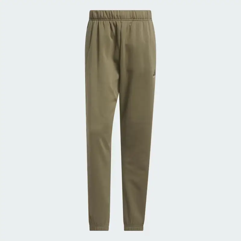 Pantaloni adidas Basketball Fleece Joggers (Neutral) Olive Strata miniatura 4