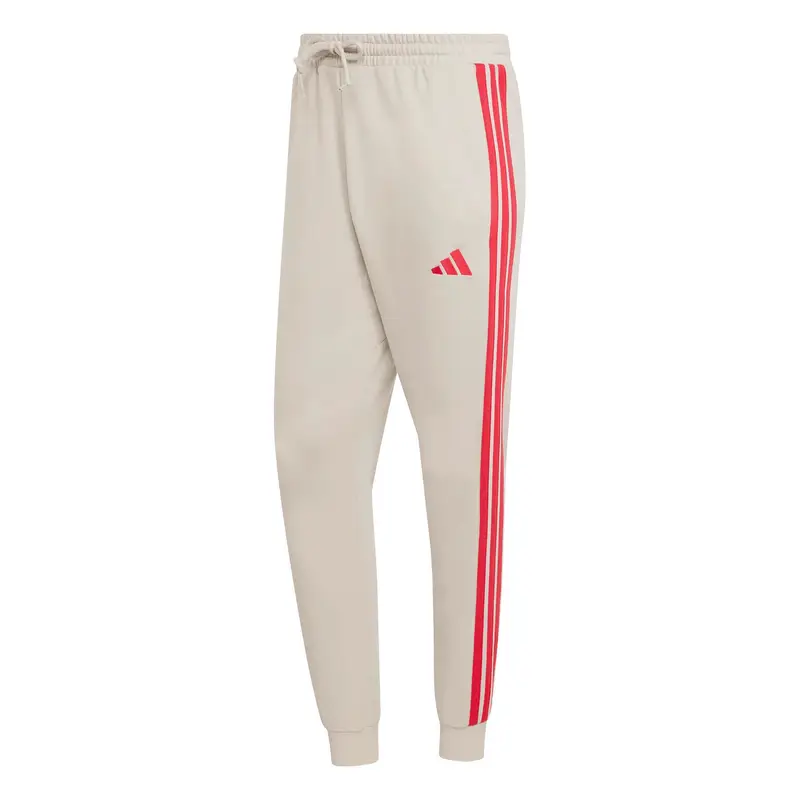 Pantaloni adidas Essentials 3-Stripes French Terry Beige