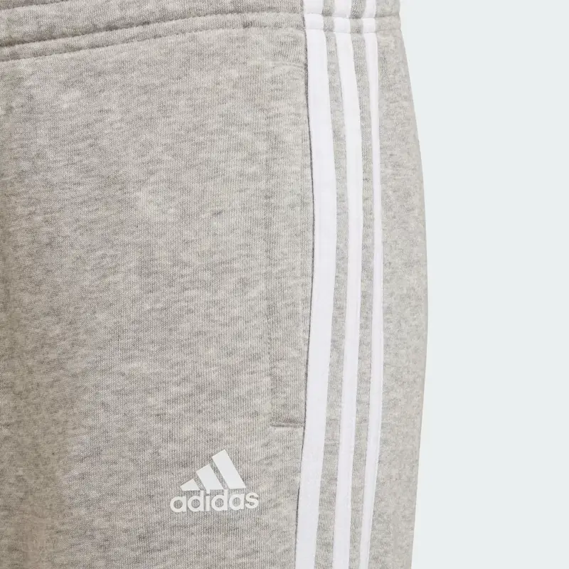 Pantaloni adidas Essentials 3-Stripes French Terry Medium Grey Heather miniatura 3