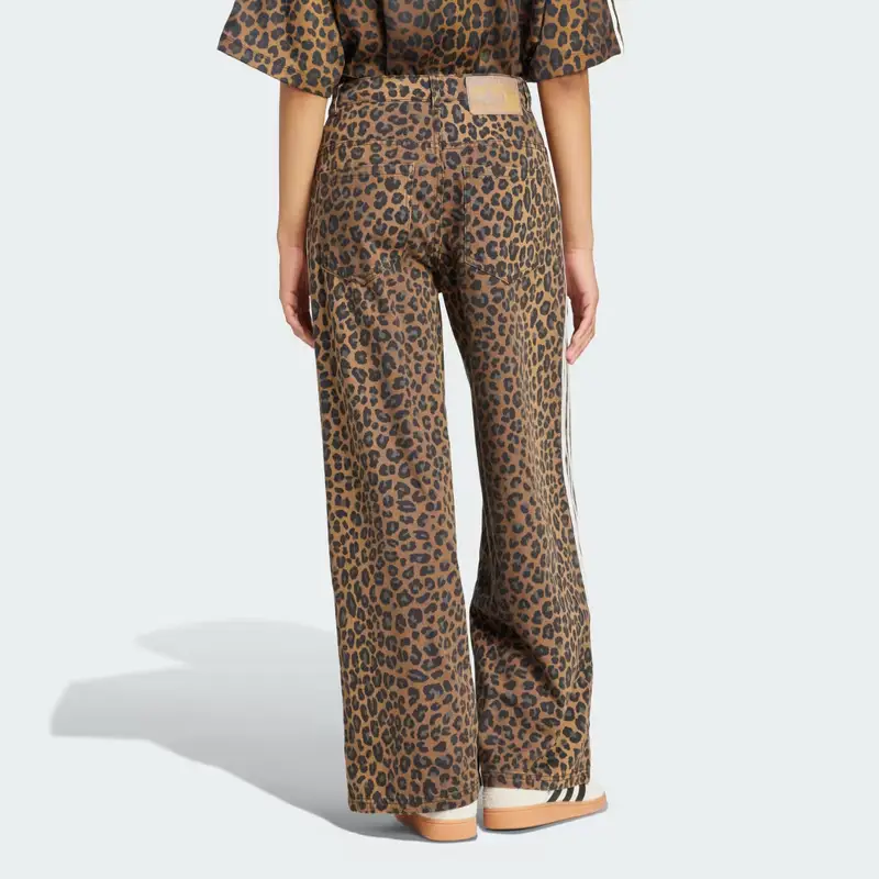 Pantaloni adidas Originals Denim Loose Multicolor miniatura 2