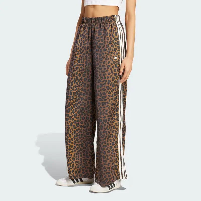 Pantaloni adidas Originals Wide Leg Satin Multicolor