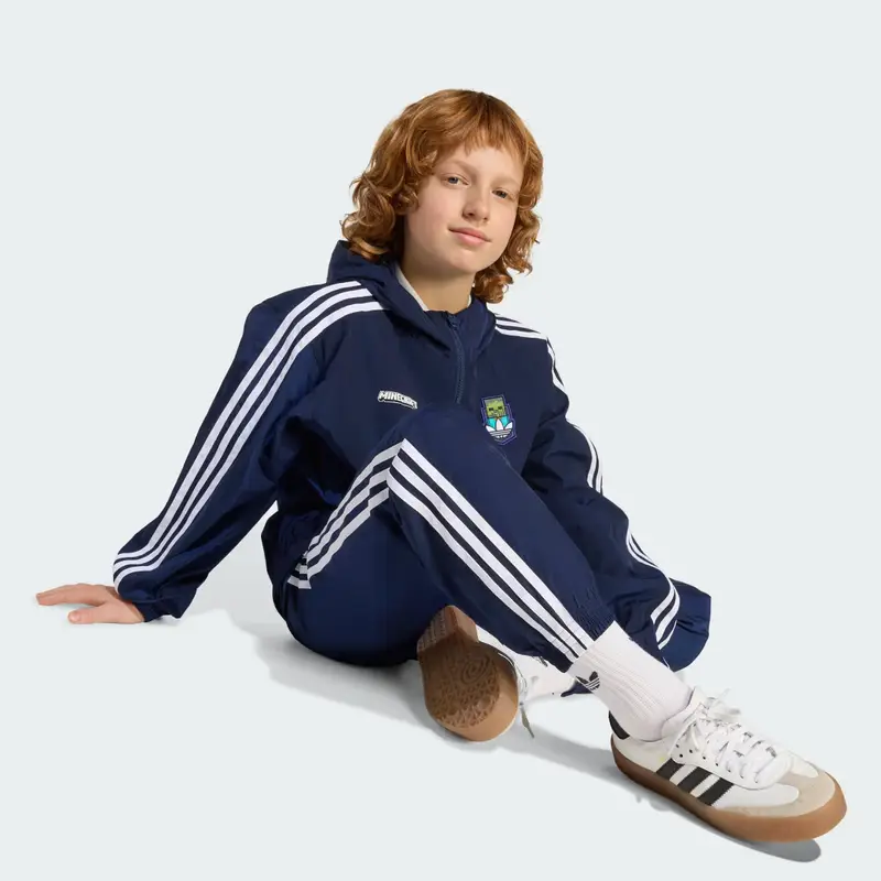 Pantaloni adidas Originals X Minecraft Kids Night Indigo miniatura 3