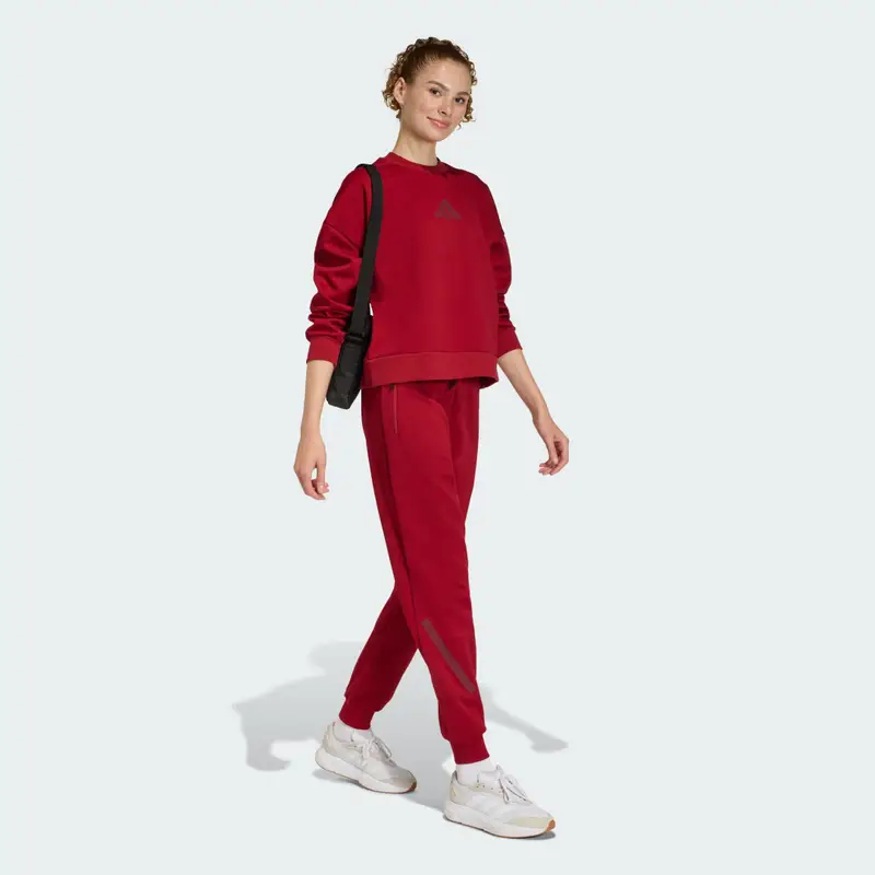 Pantaloni adidas Z.N.E Active Maroon miniatura 3