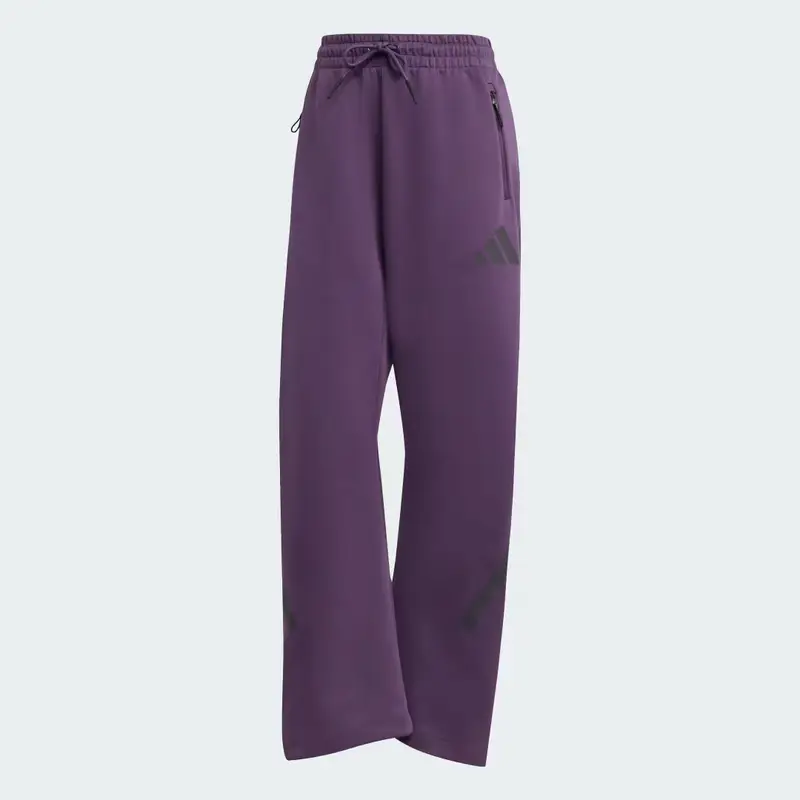 Pantaloni adidas Z.N.E. Barrel Aurora Plum miniatura 4