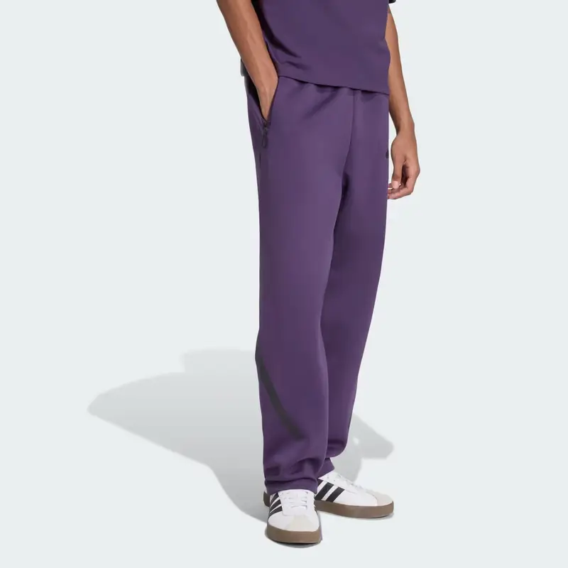 Pantaloni adidas Z.N.E. Open-Hem Aurora Plum miniatura 3