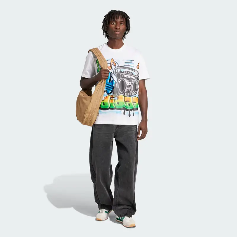 Pantaloni adilenium Season 3 Loose Fit Denim Black miniatura 3