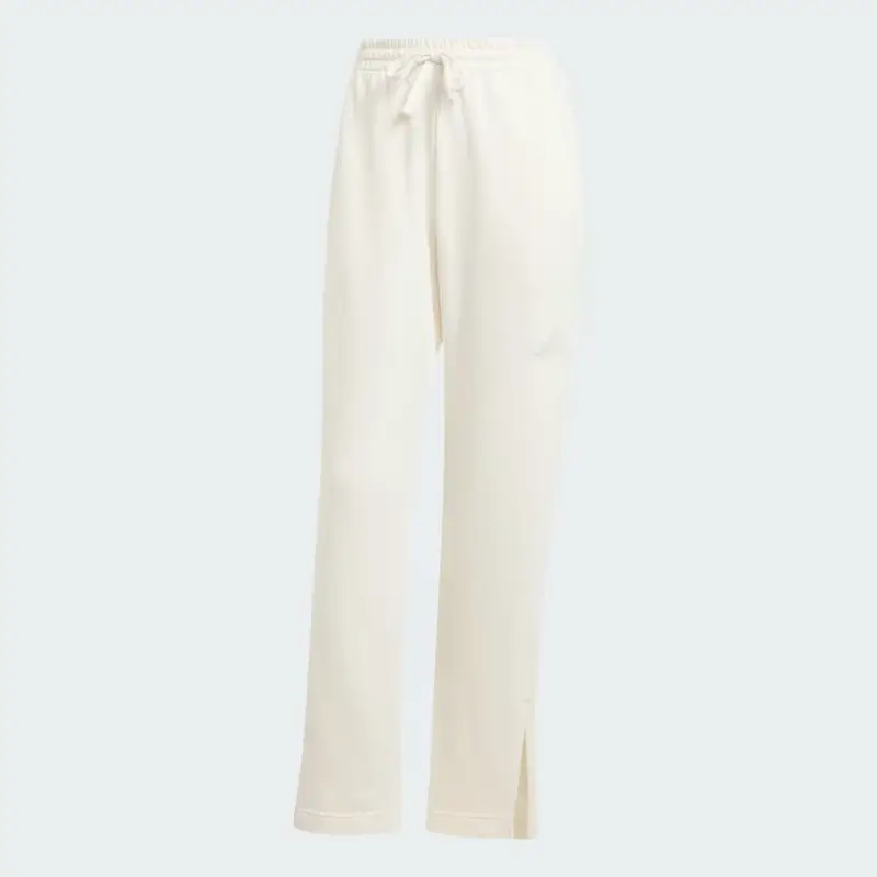 Pantaloni ALL SZN French Terry 3-Stripes Straight Leg Off White miniatura 4