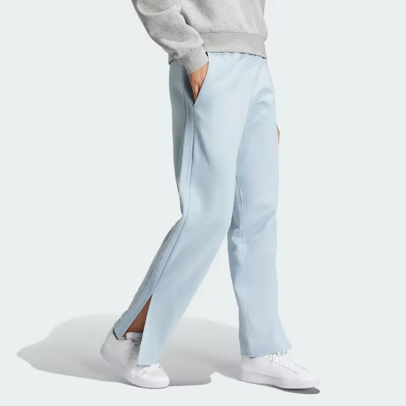 Pantaloni ALL SZN French Terry 3-Stripes Straight Leg Wonder Blue miniatura 3