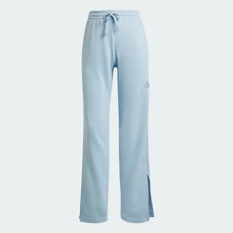 Pantaloni ALL SZN French Terry 3-Stripes Straight Leg Wonder Blue miniatura 4