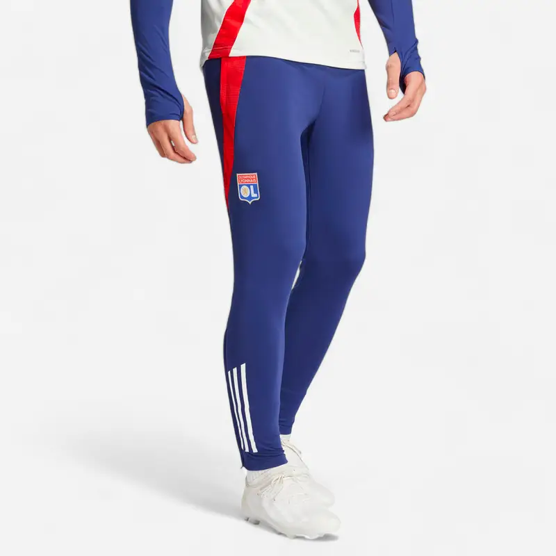 Pantaloni allenamento calcio uomo ADIDAS OLYMPIQUE LIONE | Adidas