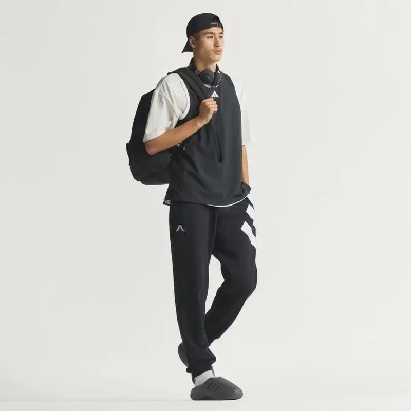 Pantaloni Anthony Edwards Foundation Fleece Black miniatura 3