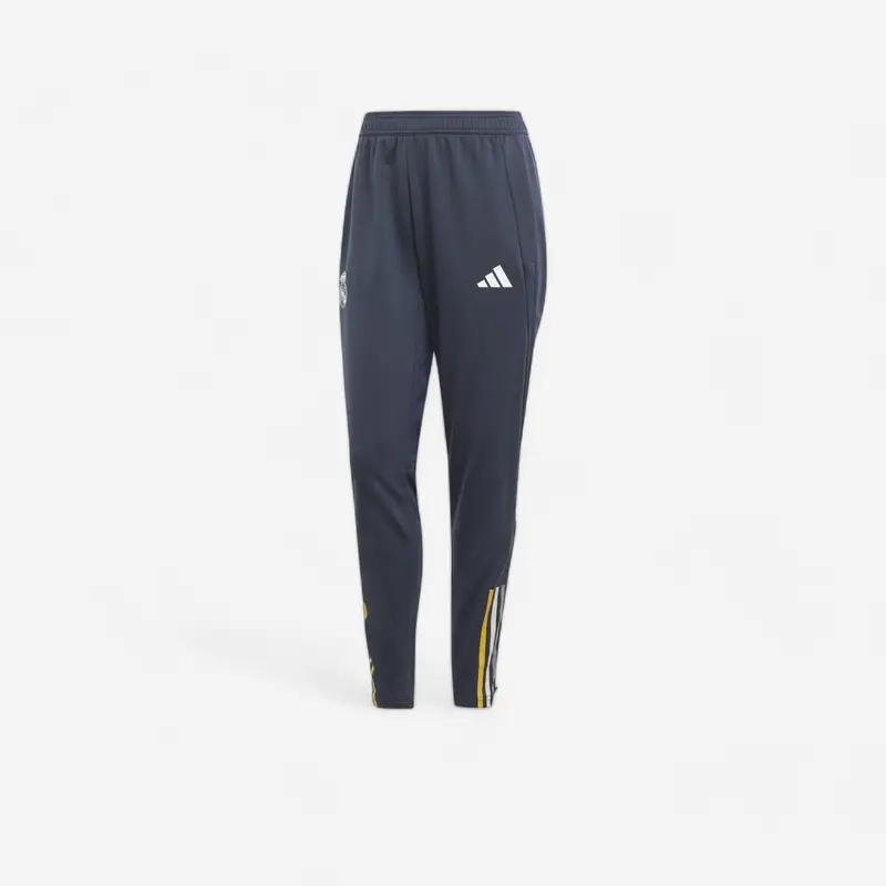 Pantaloni calcio adulto REAL 2023 2024 | Adidas Grigio scuro