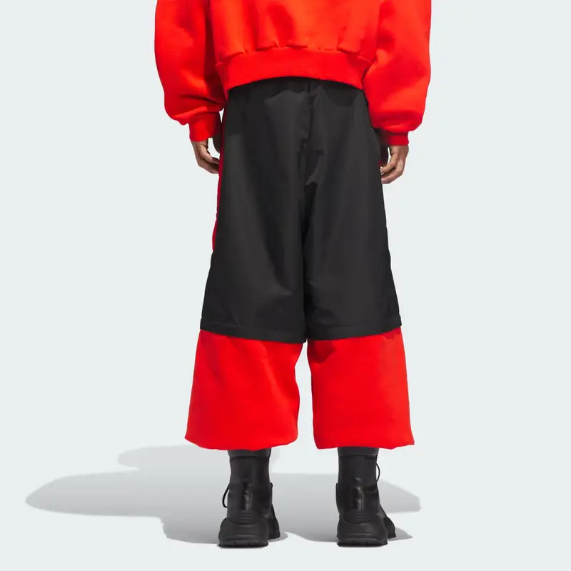 PANTALONI CHAVARRIA IN TESSUTO FELPATO CON ZIP Black miniatura 2