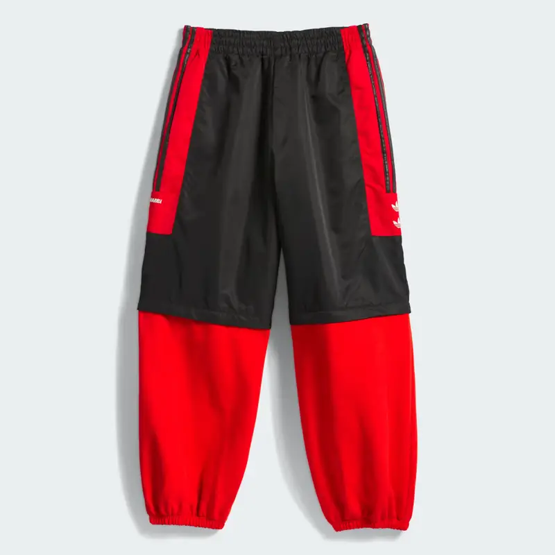 PANTALONI CHAVARRIA IN TESSUTO FELPATO CON ZIP Black miniatura 4