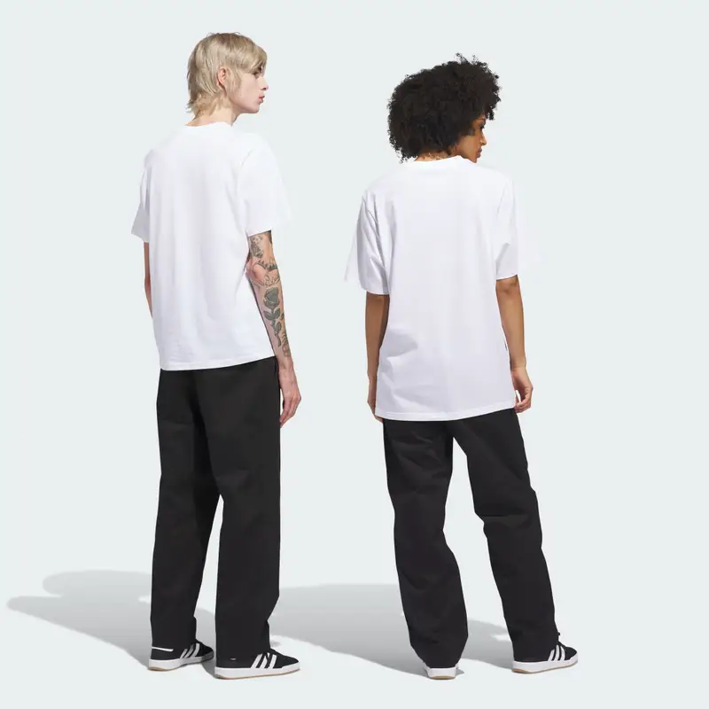 PANTALONI CHINO SKATEBOARDING Black miniatura 2