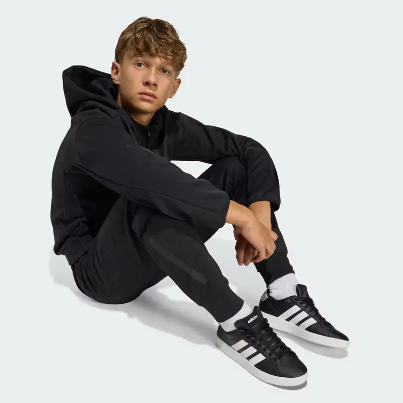 Pantaloni con gamba affusolata adidas Z.N.E Black miniatura 3