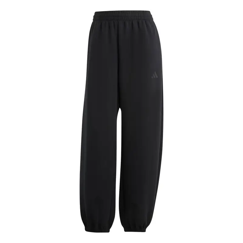 Pantaloni Con Polsino Soft Lux Nero Donna M