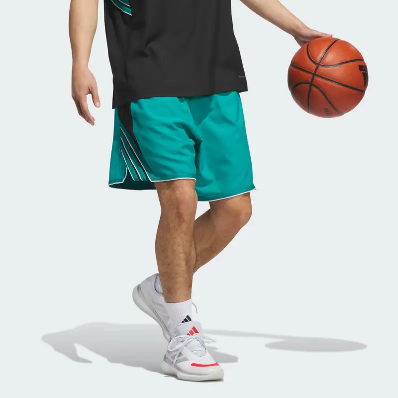 Pantaloni Corti Adidas Crazy Lite Pure Teal miniatura 3