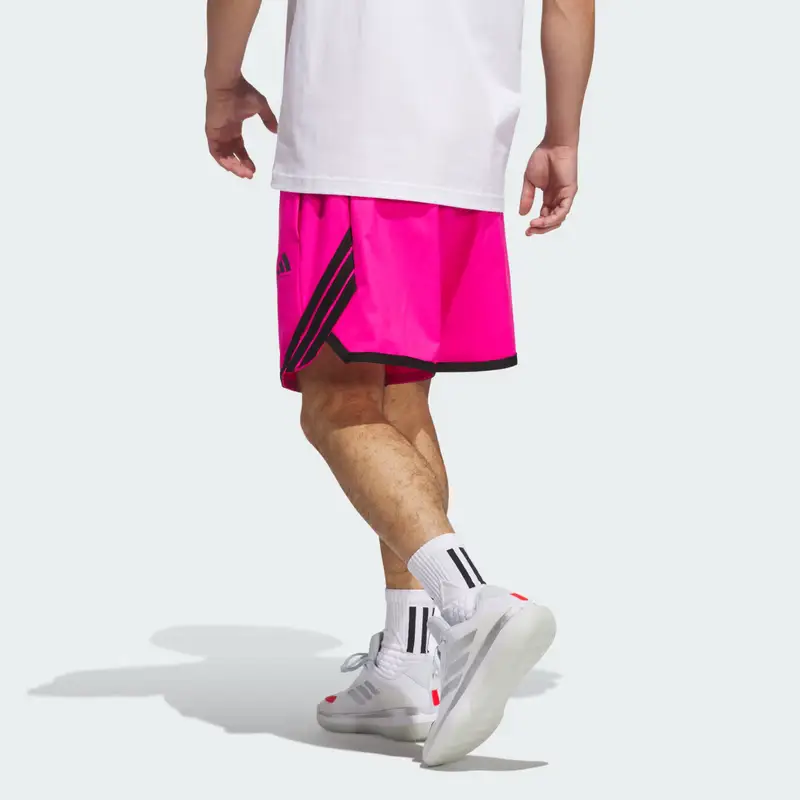 Pantaloni Corti Adidas Crazy Lite Shock Pink miniatura 2