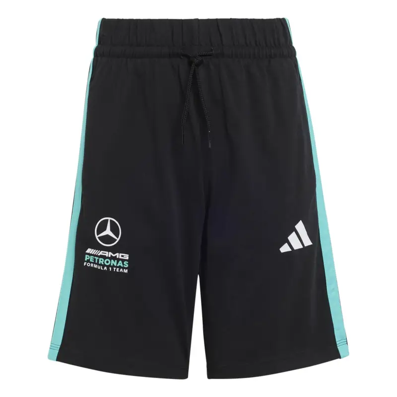 Pantaloni corti bambino Mercedes AMG Petronas Formula One Team DNA Noir