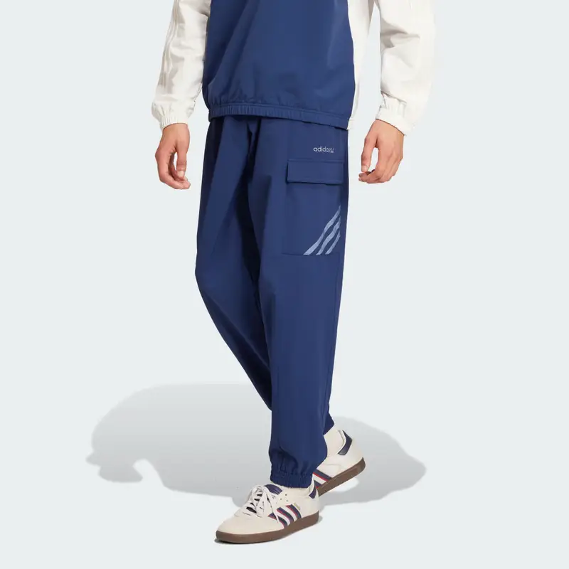 Pantaloni Cuffed Cargo Night Indigo