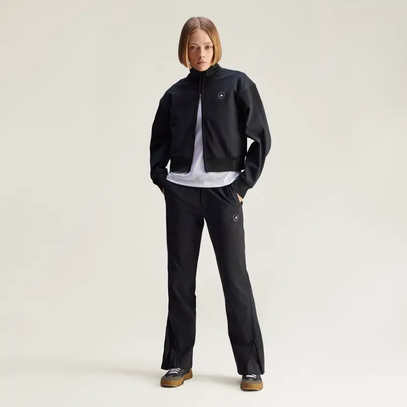 Pantaloni da allenamento adidas by Stella McCartney Knitted Black miniatura 3