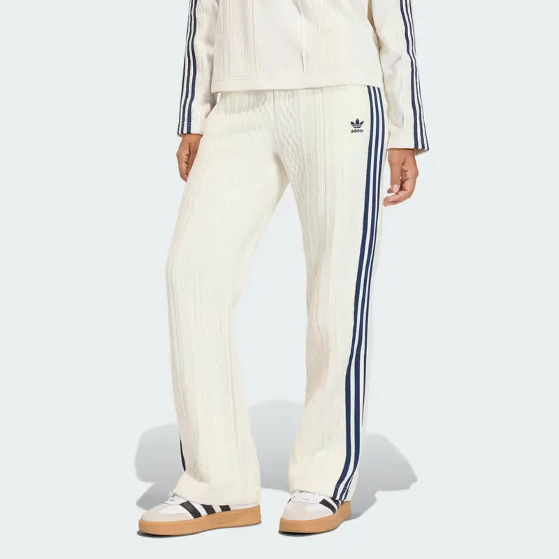 PANTALONI DA ALLENAMENTO ADIDAS ORIGINALS KNIT CLASSIC Off White