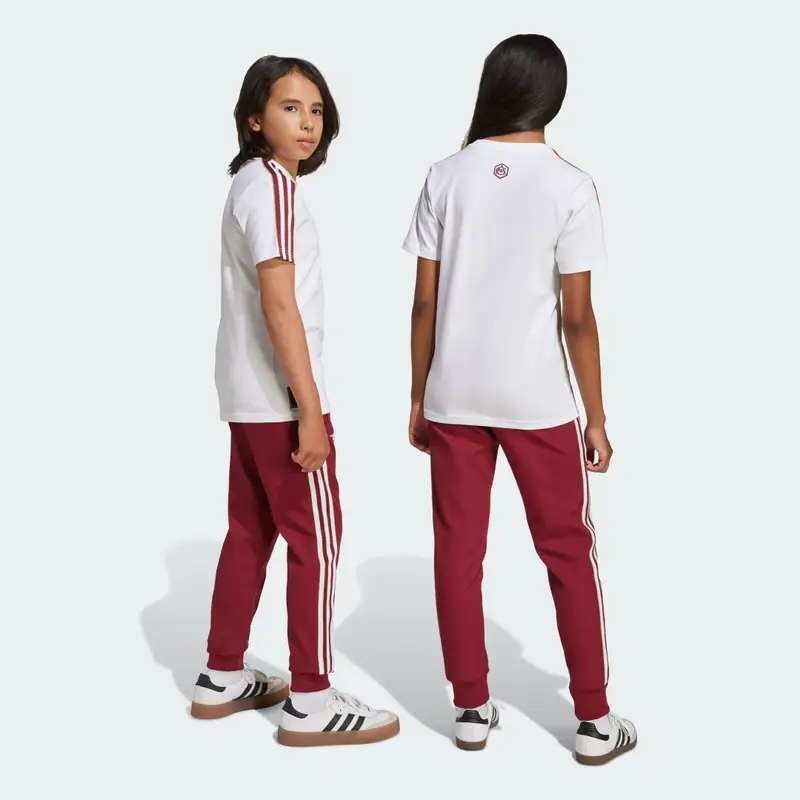 Pantaloni da allenamento Arsenal Terrace Icons junior Team Coll Burgundy 2 miniatura 2