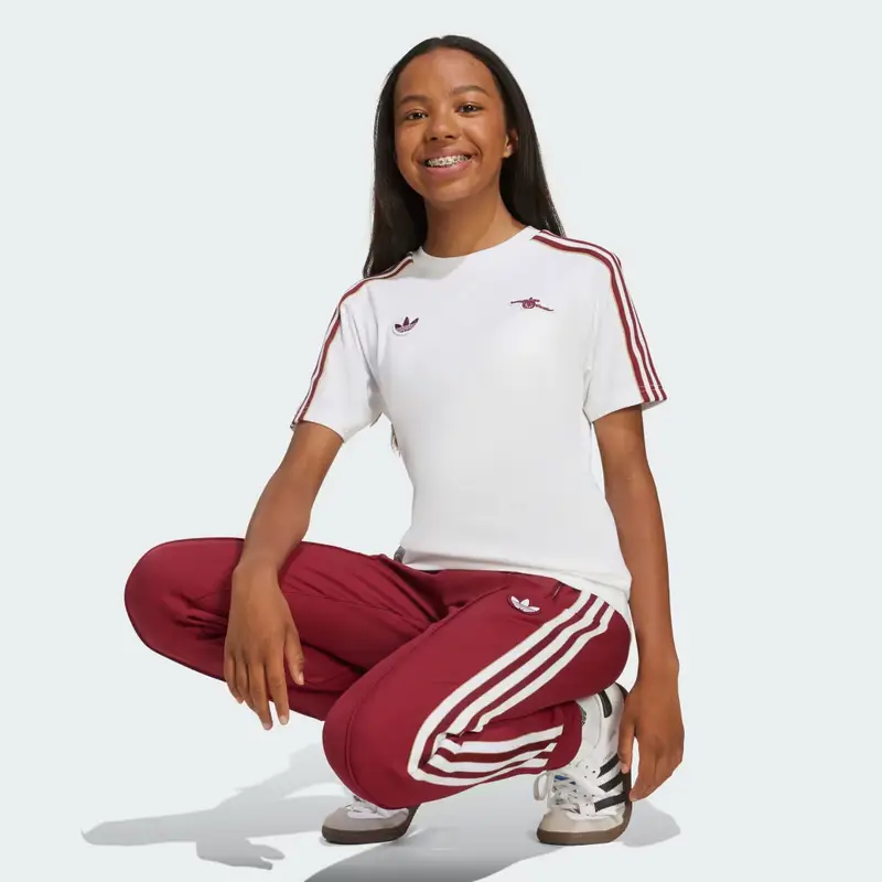 Pantaloni da allenamento Arsenal Terrace Icons junior Team Coll Burgundy 2 miniatura 3